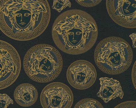 versace wallpaper black and gold.